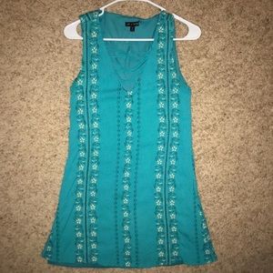 Turquoise dress